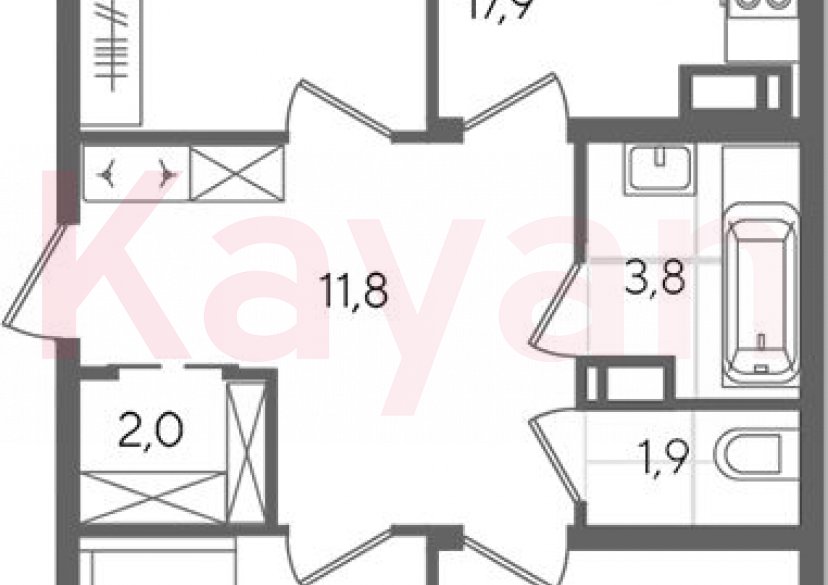 Продажа 4-комн. квартиры, 87.9 кв.м фото 0