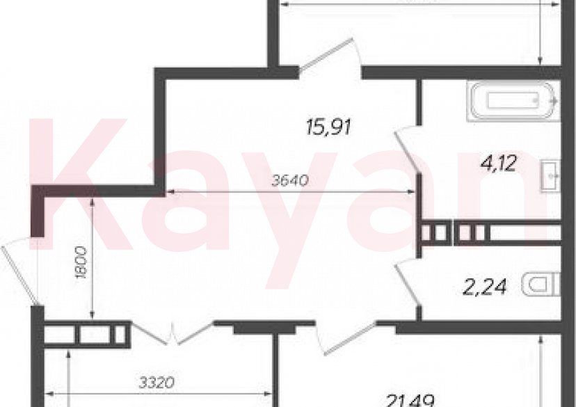 Продажа 3-комн. квартиры, 80.74 кв.м фото 0