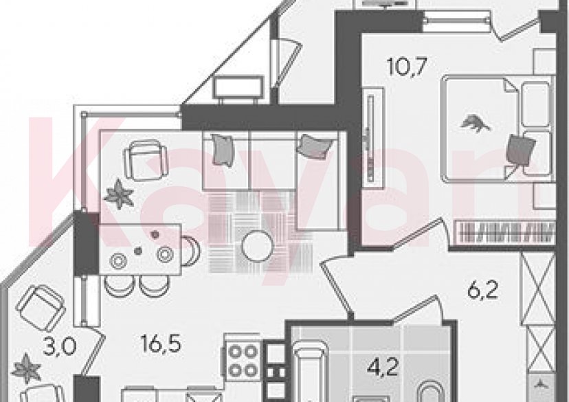 Продажа 2-комн. квартиры, 37.6 кв.м фото 0