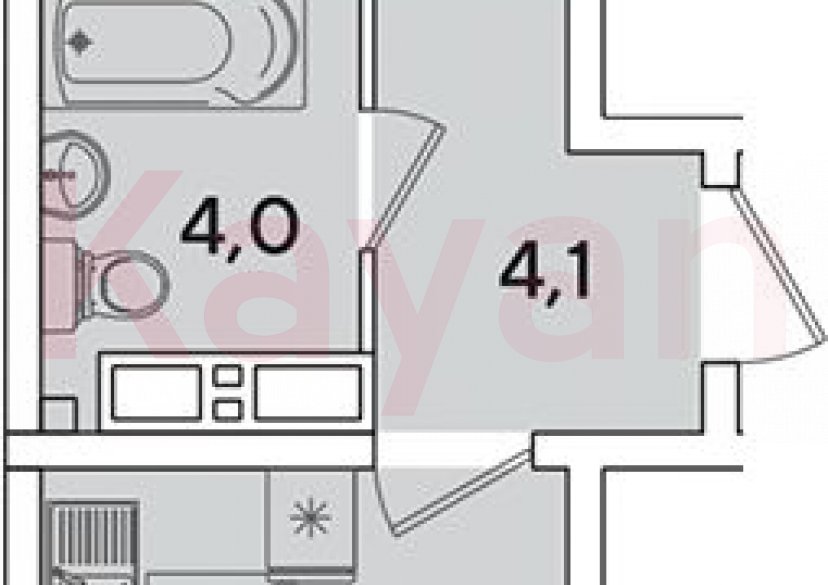 Продажа 2-комн. квартиры, 43.9 кв.м фото 0