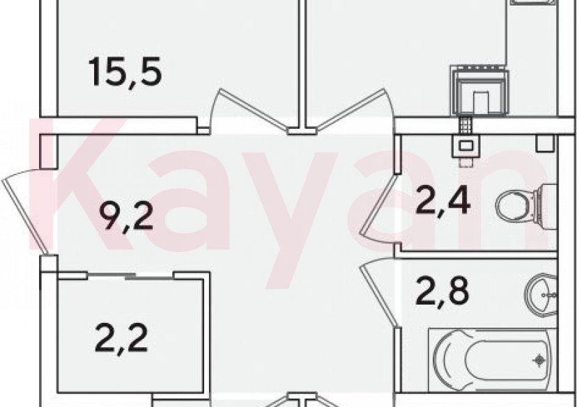 Продажа 4-комн. квартиры, 80.3 кв.м фото 0