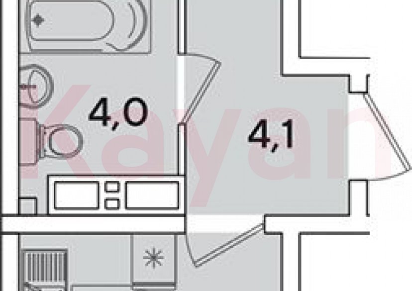 Продажа 2-комн. квартиры, 43.9 кв.м фото 0