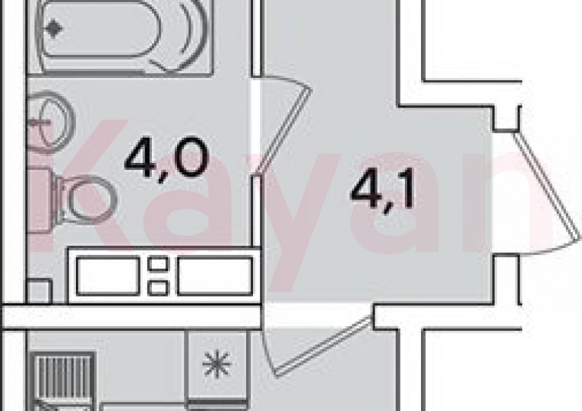 Продажа 2-комн. квартиры, 45.1 кв.м фото 0