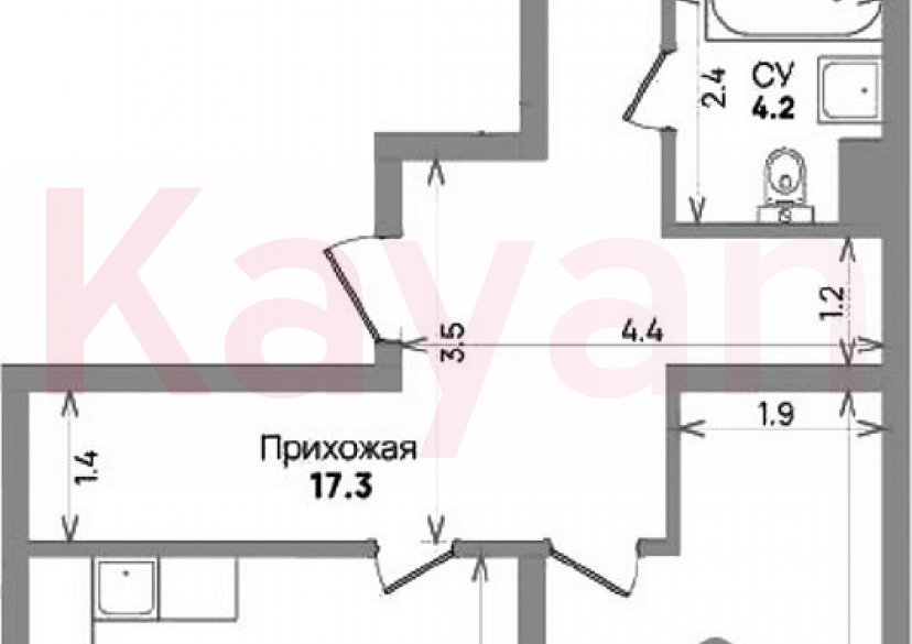 Продажа 3-комн. квартиры, 72 кв.м фото 0