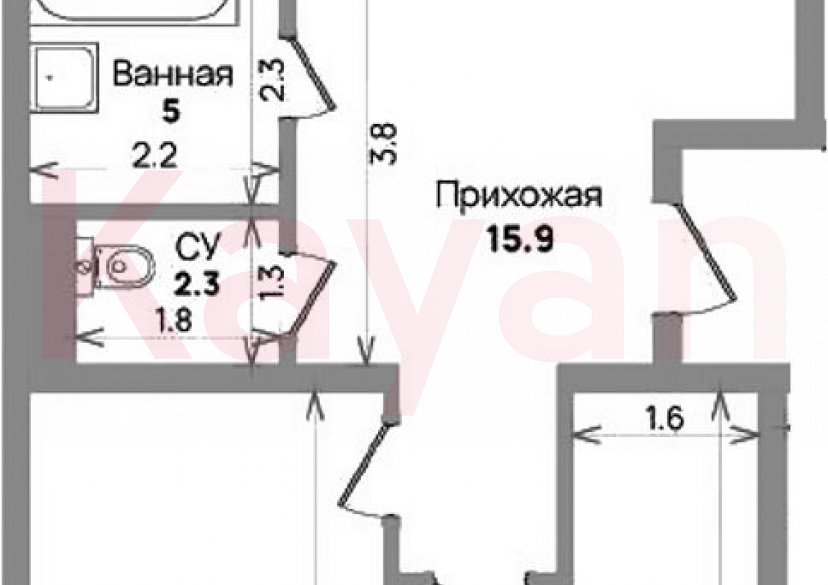 Продажа 3-комн. квартиры, 83.7 кв.м фото 0