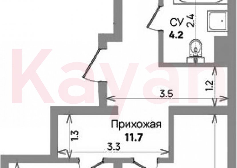 Продажа 2-комн. квартиры, 59 кв.м фото 0