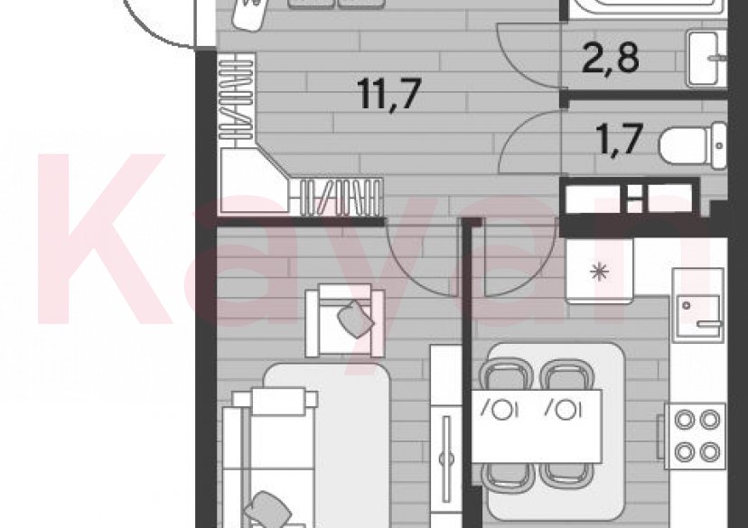 Продажа 3-комн. квартиры, 70.3 кв.м фото 0