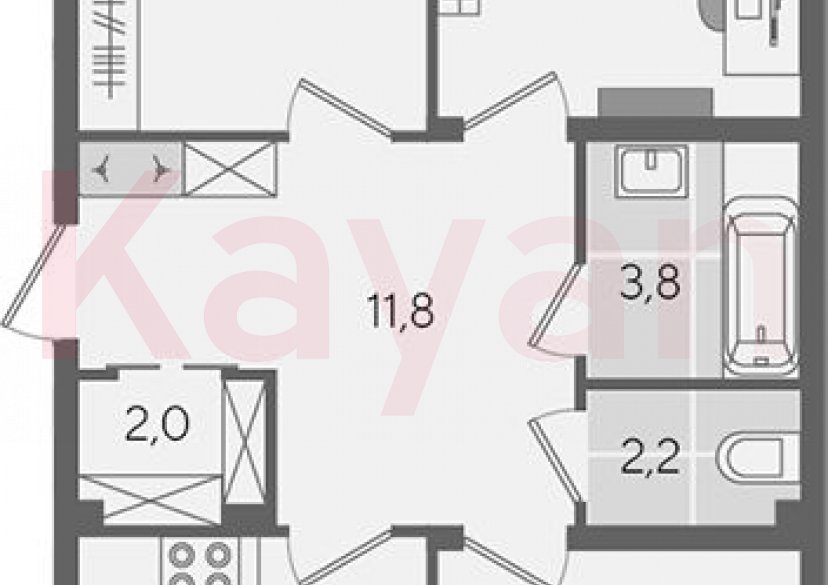 Продажа 4-комн. квартиры, 88.3 кв.м фото 0