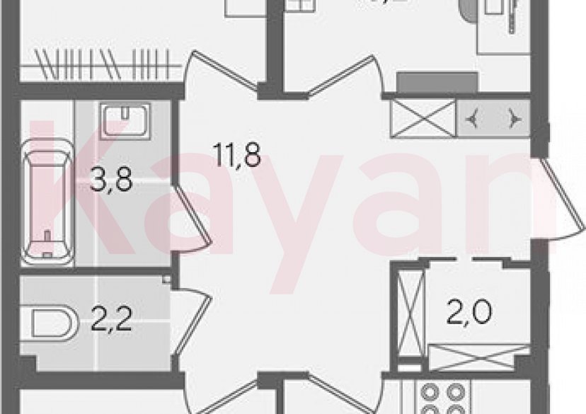 Продажа 4-комн. квартиры, 88.2 кв.м фото 0