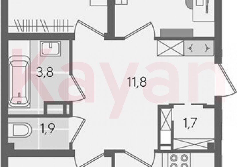 Продажа 4-комн. квартиры, 87.6 кв.м фото 0