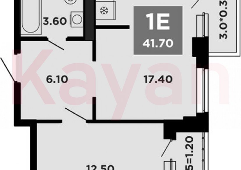 Продажа 2-комн. квартиры, 39.6 кв.м фото 0