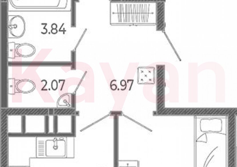 Продажа 2-комн. квартиры, 58.62 кв.м фото 0