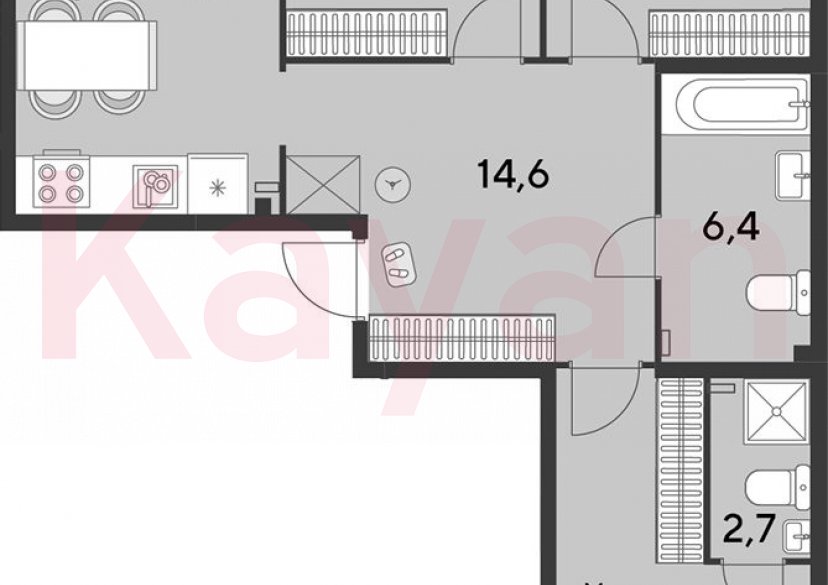 Продажа 4-комн. квартиры, 89.6 кв.м фото 0