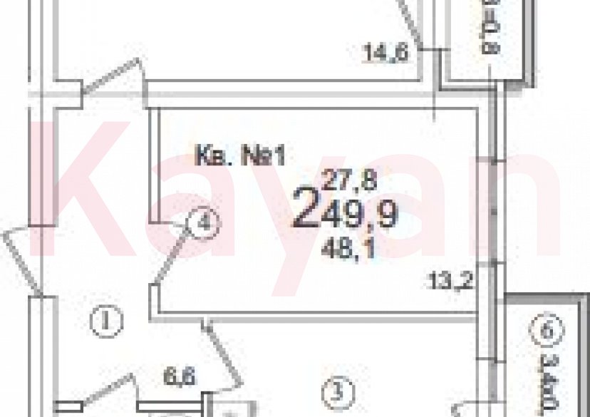 Продажа 2-комн. квартиры, 48.1 кв.м фото 0