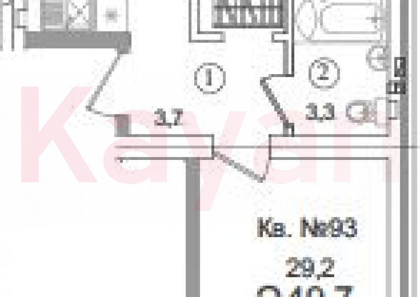 Продажа 2-комн. квартиры, 47.7 кв.м фото 0