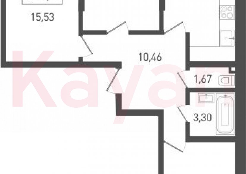 Продажа 3-комн. квартиры, 69.69 кв.м фото 0