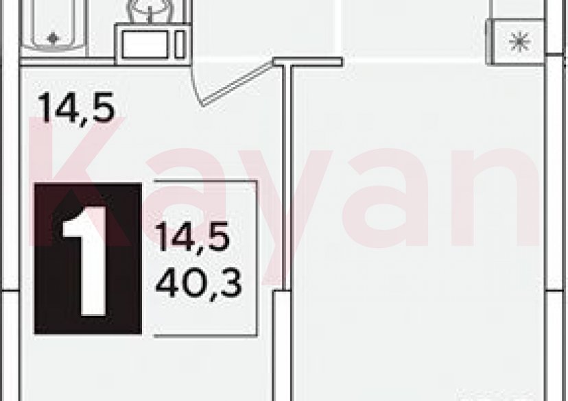 Продажа 2-комн. квартиры, 40.3 кв.м фото 0