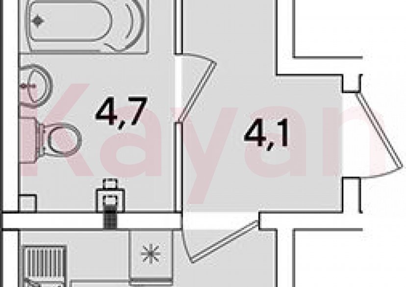 Продажа 2-комн. квартиры, 44.6 кв.м фото 0