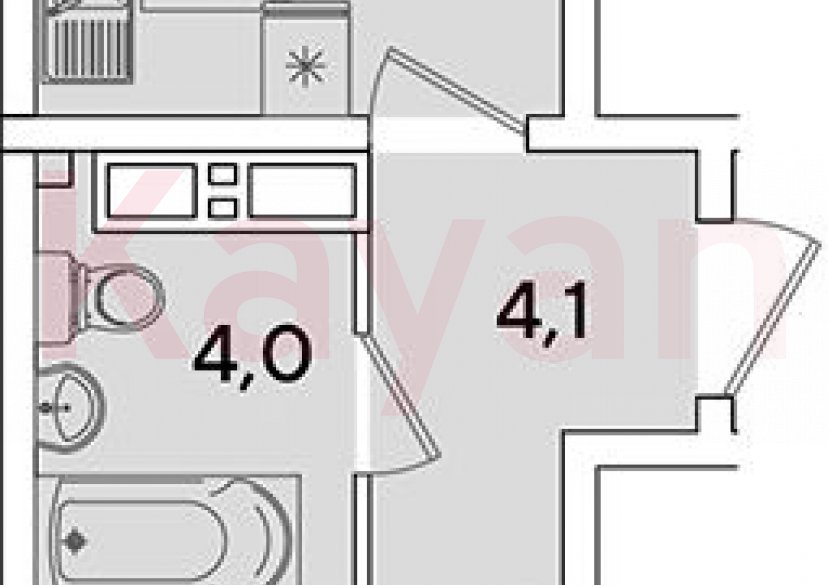 Продажа 2-комн. квартиры, 45.1 кв.м фото 0