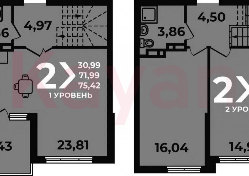 Продажа 3-комн. квартиры, 71.99 кв.м фото 0