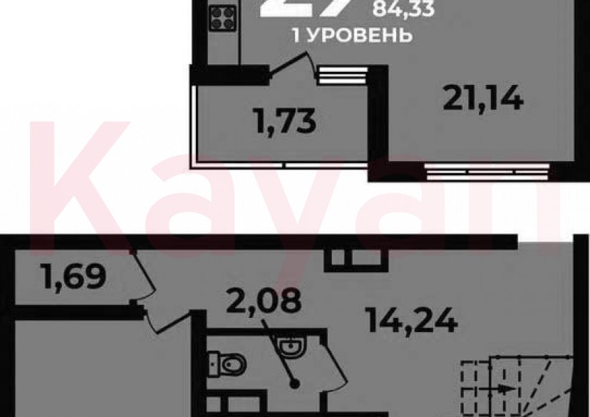 Продажа 3-комн. квартиры, 82.6 кв.м фото 0