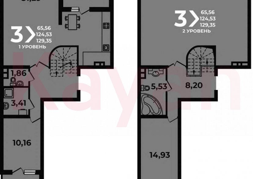 Продажа 4-комн. квартиры, 124.53 кв.м фото 0