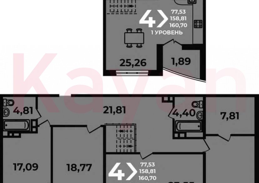 Продажа 5-комн. квартиры, 158.81 кв.м фото 0