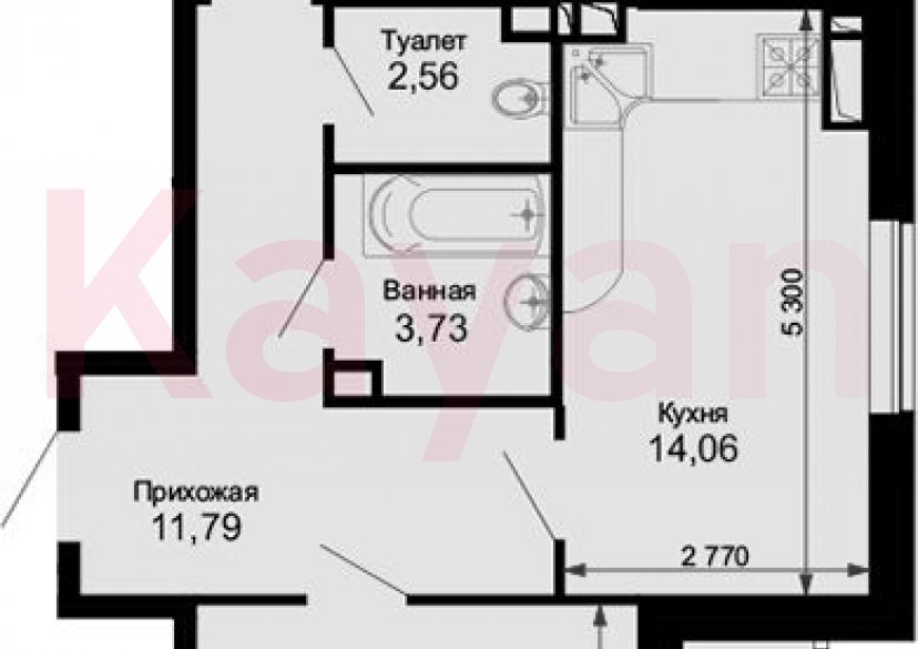 Продажа 2-комн. квартиры, 67.93 кв.м фото 0