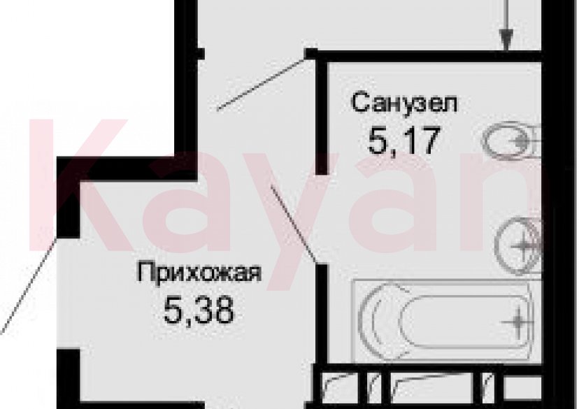 Продажа 1-комн. квартиры, 44.8 кв.м фото 0