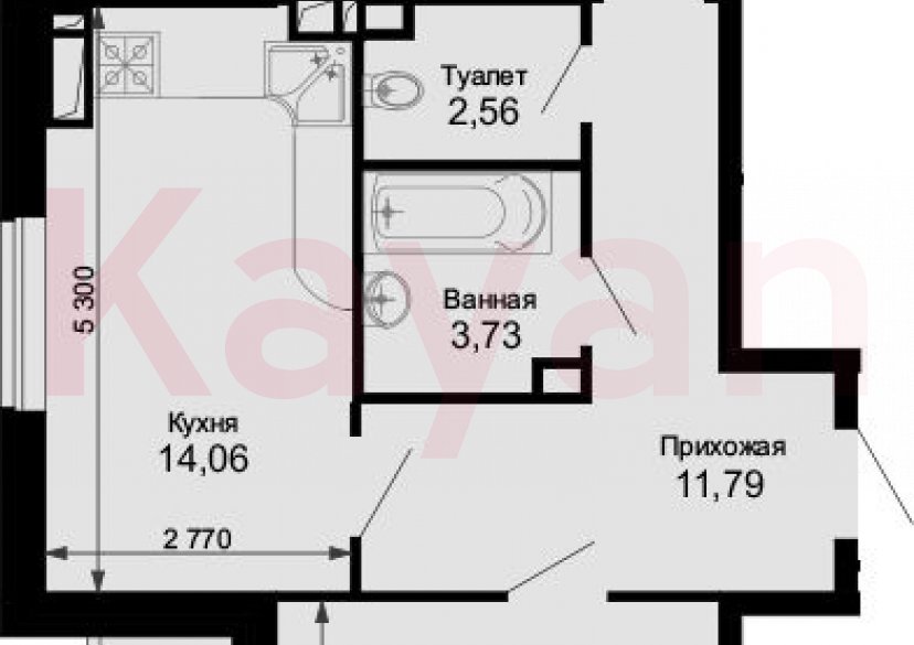 Продажа 2-комн. квартиры, 67.3 кв.м фото 0