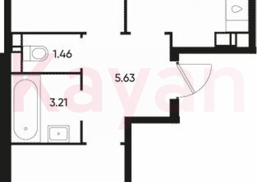 Продажа 2-комн. квартиры, 57.57 кв.м фото 0