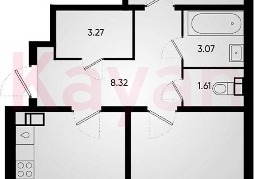 Продажа 3-комн. квартиры, 67.87 кв.м фото 0