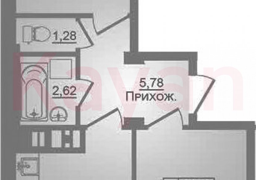 Продажа 2-комн. квартиры, 50.4 кв.м фото 0