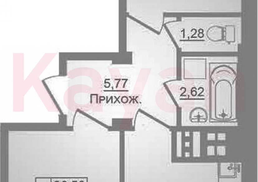 Продажа 2-комн. квартиры, 50.03 кв.м фото 0