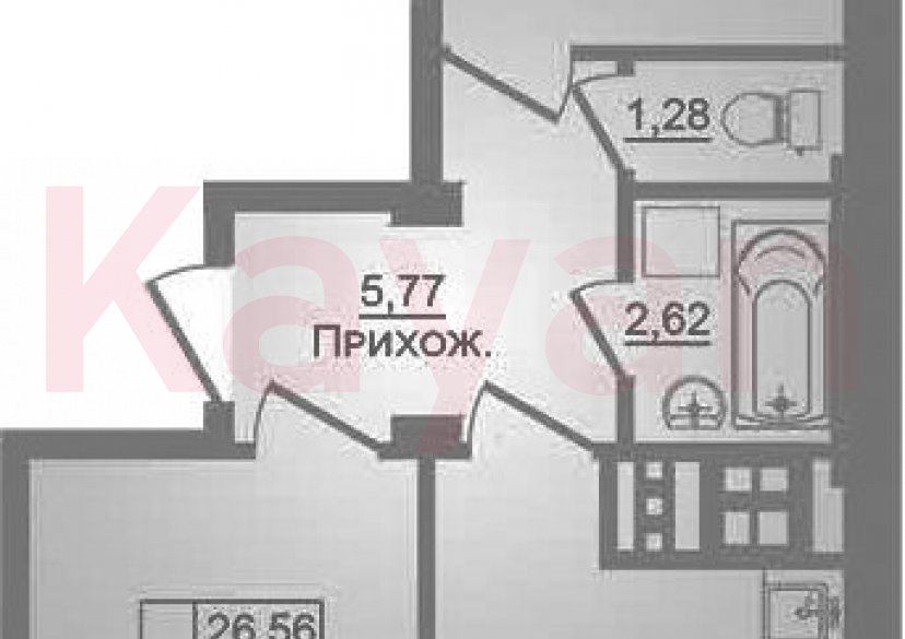 Продажа 2-комн. квартиры, 46.58 кв.м фото 0