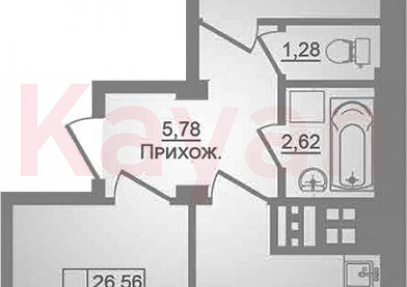 Продажа 2-комн. квартиры, 46.24 кв.м фото 0