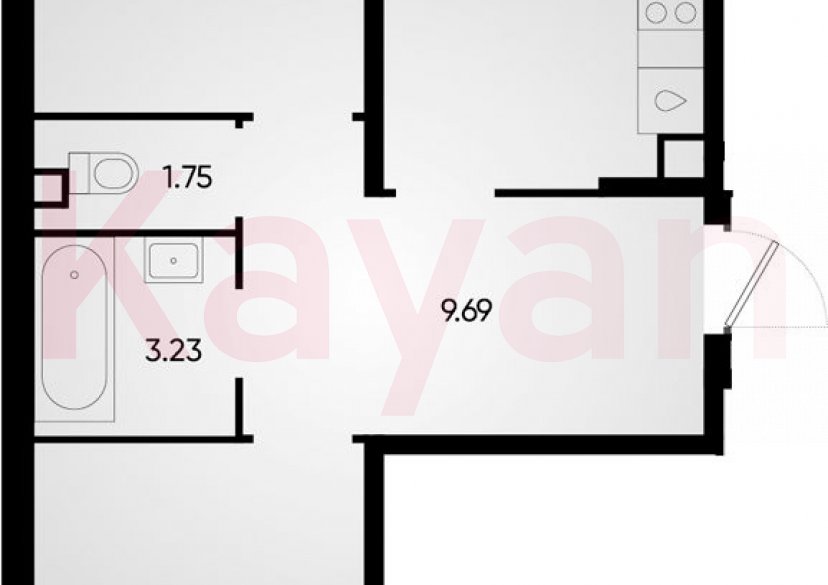 Продажа 2-комн. квартиры, 62.13 кв.м фото 0