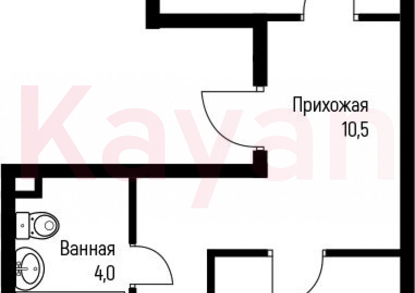 Продажа 2-комн. квартиры, 56.88 кв.м фото 0