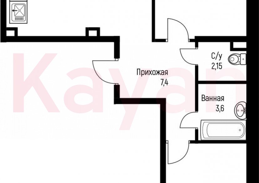 Продажа 3-комн. квартиры, 68.05 кв.м фото 0