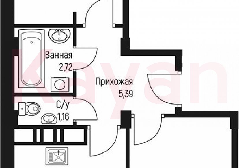 Продажа 2-комн. квартиры, 47.2 кв.м фото 0