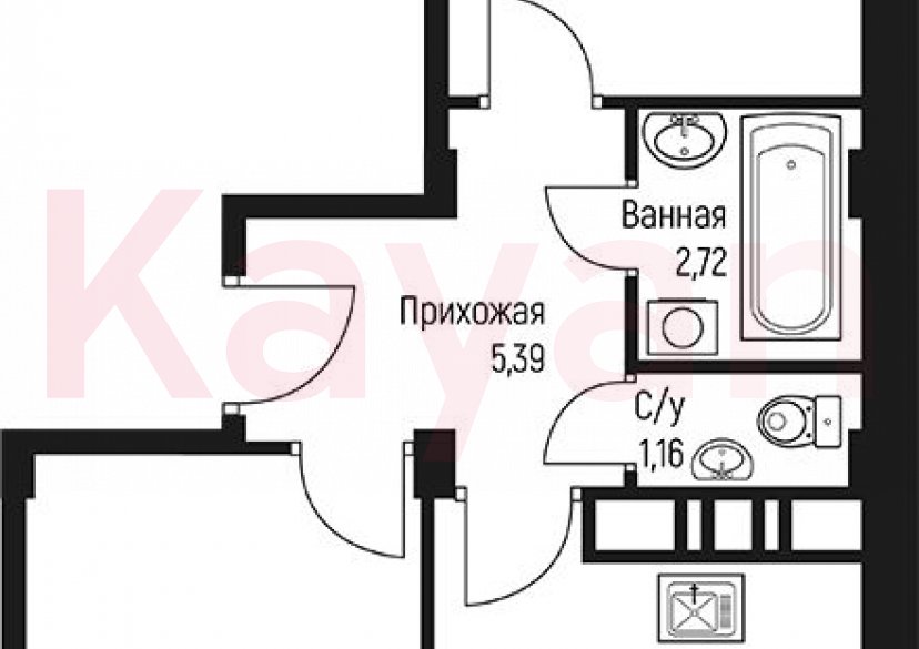 Продажа 2-комн. квартиры, 47.2 кв.м фото 0