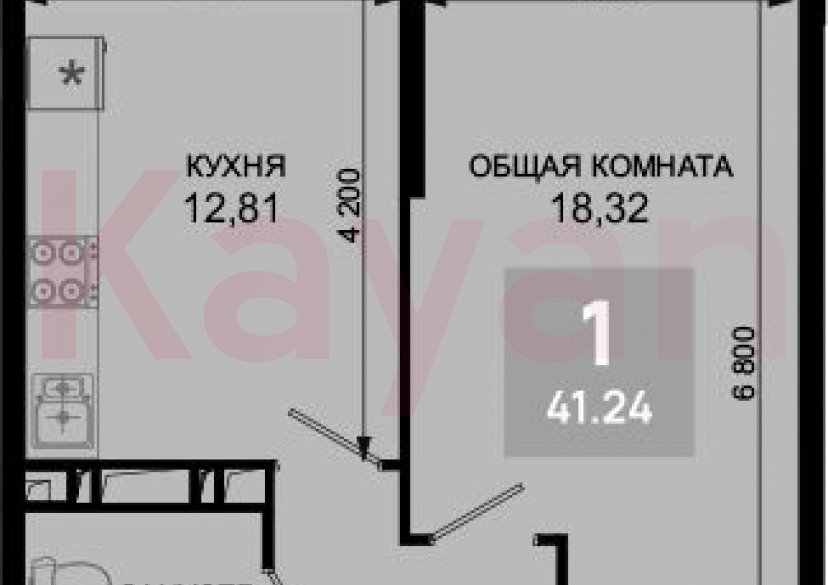 Продажа 1-комн. квартиры, 40.21 кв.м фото 0