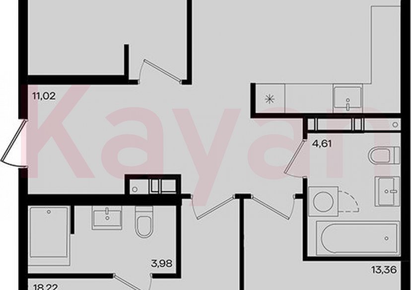 Продажа 4-комн. квартиры, 90.32 кв.м фото 0