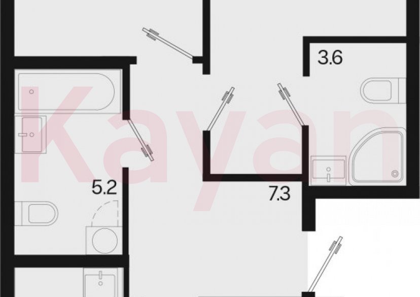 Продажа 3-комн. квартиры, 68.7 кв.м фото 0