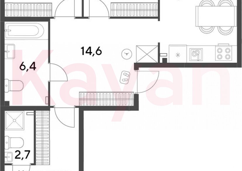 Продажа 4-комн. квартиры, 89.6 кв.м фото 0