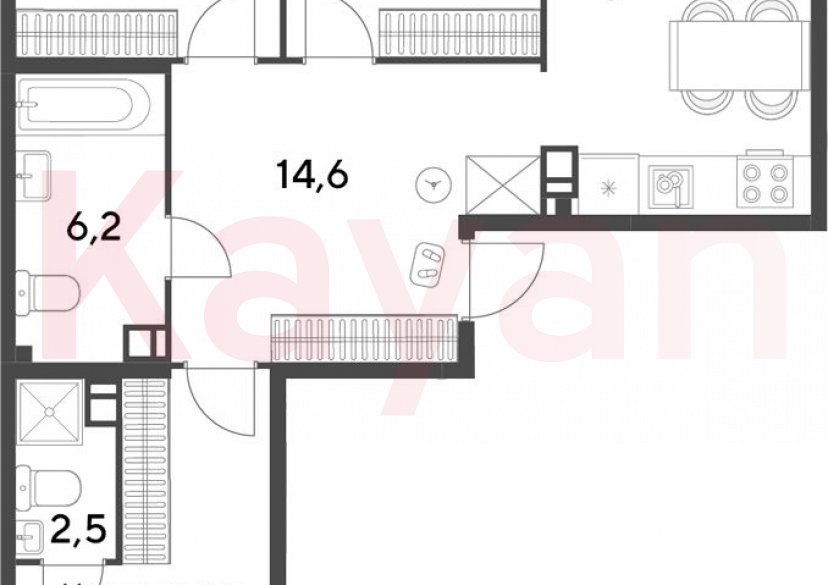 Продажа 4-комн. квартиры, 88.9 кв.м фото 0