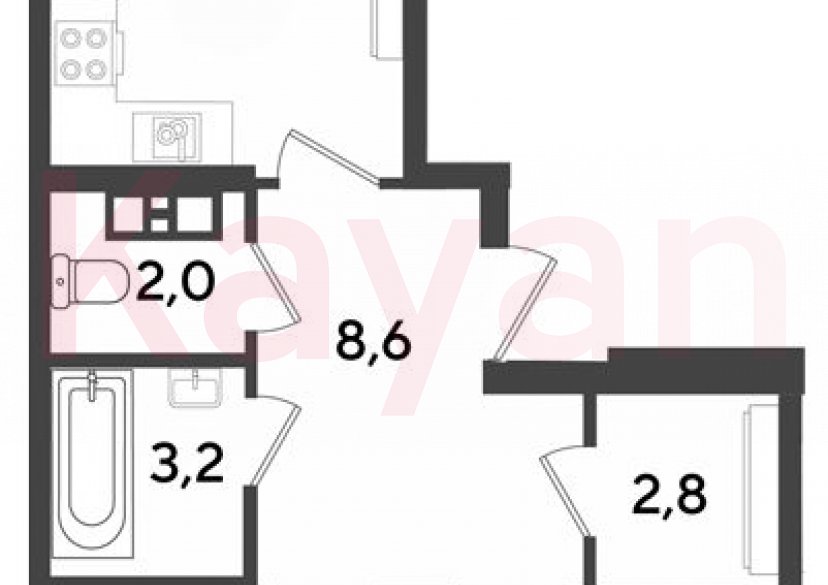 Продажа 3-комн. квартиры, 67.8 кв.м фото 0