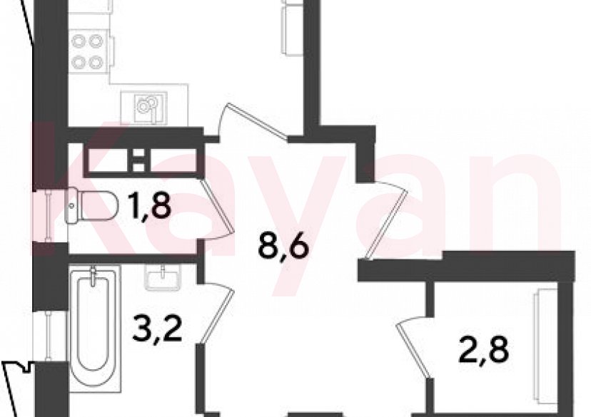 Продажа 3-комн. квартиры, 67.6 кв.м фото 0