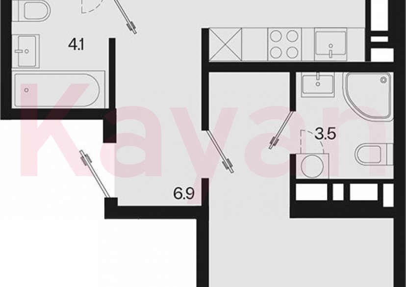 Продажа 2-комн. квартиры, 65.8 кв.м фото 0