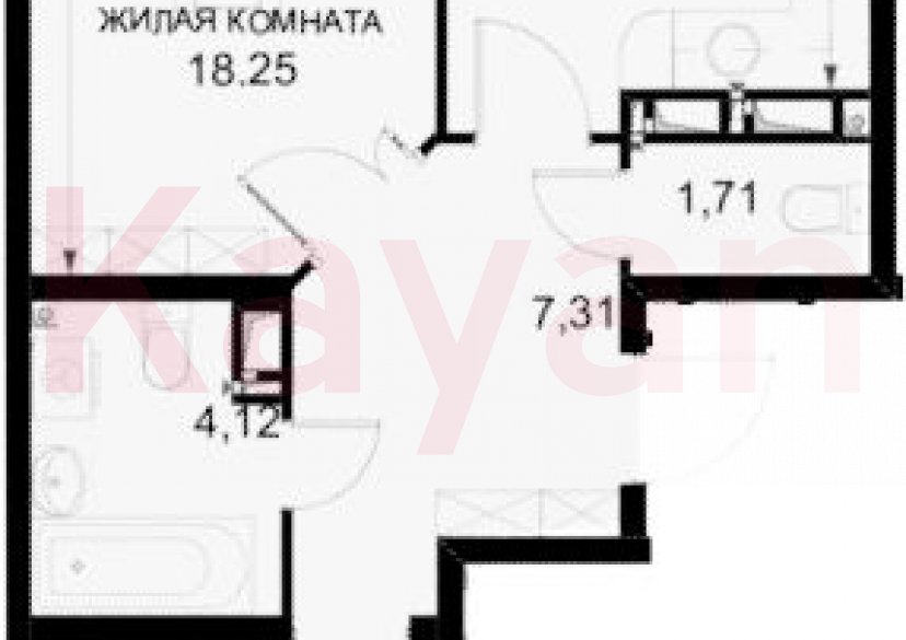 Продажа 2-комн. квартиры, 59.8 кв.м фото 0